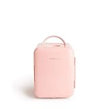CREATE / FRIDGE MINI BOX/Mini frigorífico retro frío y calor rosa pastel/Para cosméticos, termo portátil