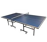 Juego DE Mesa Ping Pong Profesional Plegable Medidas reglamentarias: 274 x 152 cm Azul Nuevo Robusta Y Resistente