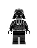 LEGO Despertador con luz Infantil con figurita de Darth Vader Star Wars 9002113, Negro