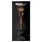 GilletteLabs Heated Razor Para Hombre Kit básico Con maquinilla de afeitar + cuchilla de recambio + base de carga + enchufe inteligente
