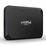 Crucial X9 Disco Duro Externo SSD 4TB, Hasta 1050MB/s, Compatible con PC, Mac, PlayStation y Xbox, Memoria Externa, USB-C 3.2 - CT4000X9SSD902