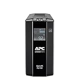 APC – Back UPS PRO by Schneider Electric - BR900MI - UPS 900VA (6 salidas IEC, Interfaz LCD, 1 GB de protección de la línea de datos)