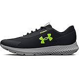 Under Armour Hombre UA Charged Rogue 3 Storm Running Shoes, Visual Cushioning, Negro, 40 EU