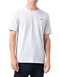 Lacoste Th7618 Camiseta, Gris (Argent Chine), S para Hombre