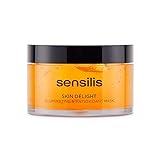 Sensilis Skin Delight - Mascarilla Facial Iluminadora Con Vit C, Antioxidante Y Energizante - Ml, 150 Mililitro
