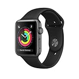 Apple Watch Series 3 Reloj Inteligente Gris OLED GPS (satélite) - Relojes Inteligentes (OLED, Pantalla táctil, GPS (satélite), 18 h, 26,7 g, Gris)