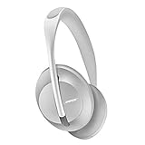 Bose Noise Cancelling Headphones 700: Auriculares Externos Inalámbricos Bluetooth con Micrófono Integrado para Disfrutar de llamadas Claras y Control por Voz de Alexa, Plata (Luxe Silver)