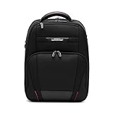 Samsonite PRO-DLX 5 - Backpack Expandable for 15.6'' Laptop 21/26L, 1.4 KG Mochila tipo casual, 44 cm, 21 liters, Negro (Black)