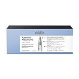 L'Oréal Professionnel | Tratamiento anticaída para un aspecto más denso y con más cuerpo, Aminexil Advanced, SERIE EXPERT, 42x6ml