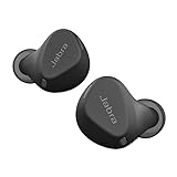 Jabra Auriculares Bluetooth Jabra Elite 3 Active True Wireless para deportes con reducción activa de ruido (ANC), 4 micrófonos integrados para llamadas nítidas, copa pequeña y ergonómica, color negro