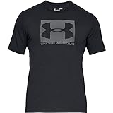 Under Armour UA Boxed Sportstyle Camiseta, Hombre, Negro (Black/Graphite), S