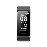 Xiaomi Mi Smart Band 4C, pantalla a color de 1.08 ', seguimiento de actividad, monitoreo de salud, asistente de mensajes, resistencia al agua (negro)