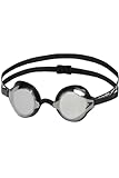 Speedo Fastskin Speedsocket 2 Mirror Gafas de natación Unisex Adulto, Negra, Talla Única