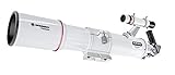 Bresser Refractor Messier AR-90s/500 - Telescopio óptico para Montaje de Tubo, Color Blanco