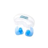 Zoggs Aqua Plugz, tapones para los oídos para nadar, tapones para los oídos de silicona reutilizables (el embalaje puede variar)