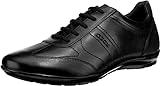 Geox Uomo Symbol B, Zapatos Hombre, Negro, 41.5 EU