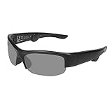 TJ Frames: gafas de sol con audio con auriculares abiertos, gafas de sol inteligentes, gafas de sol deportivas con lentes UV400 y conectividad Bluetooth (tamaño: 148 mm,1 lente)