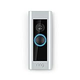 Ring Video Doorbell Pro con cableado, incluye un Chime (1.ª generación), resolución HD 1080p, comunicación bidireccional, wifi, detección de movimiento | Prueba de 30 días gratis del plan Ring Protect