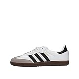 adidas Samba OG, Zapatillas de Gimnasia para Hombre, Blanco (Footwear White/Core Black/Clear Granite 0), 42 EU