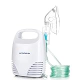Hangsun Inhalador Nebulizador Electrico CN560 Nebulizador Bebe Adulto Para Inhalación De Medicamentos Líquidos (Blanco)