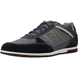Geox U Renan B, Sneakers para Hombre, Azul (Navy) , 40 EU