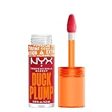 NYX Professional Makeup Duck Plump, Brillo de Labios, Efecto Volumen Instantáneo, Con Jengibre Picante, Fórmula Vegana, Tono: Cherry Spice