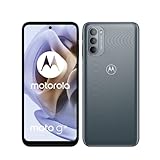 Motorola Moto g31 (Pantalla 6.4' Full HD+ OLED, cámara triple 50MP, procesador octa core, batería 5000 mAH, dual SIM, 4/128 GB, Android 11), Gris [Versión ES/PT]