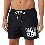 Calvin Klein Medium Drawstring-nos, Bañador Hombre, Black (Pvh Black), M