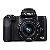 Canon EOS M50 - Kit de cámara EVIL de 24.1 MP y vídeo 4K con objetivo EF-M 15-45mm IS MM (pantalla táctil de 3', estabilizador óptico, Wifi) color negro