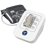 A&D Medical Tensiómetro de Brazo digital, medición precisa de la presión arterial y el pulso, validado clinicamente – UA611