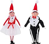 Toyland® Disfraz de elfo novedoso – Accesorios de ropa para elfos de Navidad (novia y grupo)
