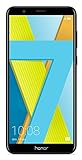 Honor 7X - Smartphone Android 7.0 (pantalla infinita 5,93' 18:9, 4G, cámara 16MP+2MP, 4GB RAM, 64GB almacenamiento, procesador Kirin 659 Octa-core), negro
