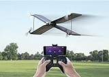 Parrot Swing - Dron 'dos en uno' cuadricóptero y avión (cámara 30 FPS, 30 Km/h, 8 minutos de vuelo, 100 metros de alcance, programable) + Mando Flypad