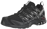 Salomon XA Pro 3D Zapatillas de Trail Running para Hombre, Estabilidad, Agarre, Protección duradera, Black, 43 1/3