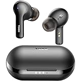 TOZO A2 Auriculares Inalámbricos Bluetooth 5.3 en el oído Auriculares livianos Micrófono Incorporado, Cascos Inalambricos Bluetooth Sonido Premium Auriculares de conexión de Larga Distancia (Negro)