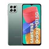 Samsung Galaxy M33 5G (128 GB) Verde – Teléfono Móvil Libre Android, Smartphone con 6 GB de RAM [Exclusivo de Amazon] (Versión Española)