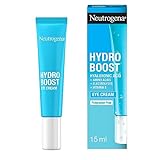 Neutrogena Contorno Ojos Anti-Fatiga Hydro Boost, con Ácido Hialurónico, Hidratación y Frescura, 15 ml