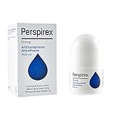 Perspirex ® | Strong | Desodorante Antitranspirante Axilas Roll On con Elevada Eficacia y Efectividad Anti Sudor hasta 5 días | Para Personas que Sufren de Sudoración Severa | 20 Ml