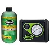 Slime CRK0305 - Kit de Reparación de Pinchazos Inteligente, Incluye Sellador y Bomba de Aire, Arreglo en 15 min
