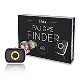 PAJ Finder 4G - Localizador GPS para Personas: Seguridad para niños, Personas Mayores - Botón de Ayuda/SOS - Impermeable IP67 - Localización Live