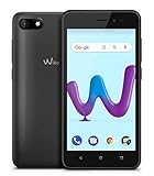 WIKO Sunny 3 – Smartphone de 5” (Dual SIM, ROM de 8 GB Ampliable con Micro SD en 64 GB más, Quad Core, Android 8 GO Edition) – Color Gris