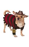 Rubies Disfraz para mascota - Freddy Krueger, perro talla S