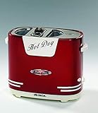 Ariete Party Time - Máquina de perritos calientes, color rojo (186)