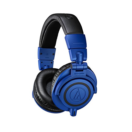 Audio-Technica ATH-M50XBB Auriculares de Diadema Edición Especial, Azul