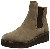Clarks Airabell Mid, Botas Chelsea Mujer, Ante Pebble, 41 EU