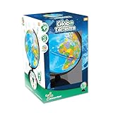 Science4you - Globo Terráqueo y Atlas Mundial, Libro Educativo, Globo Girable para Niños 6 7 8 9 10 Años