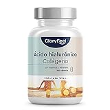 Colágeno + Ácido hialurónico + Vitamina C natural + Biotina + Zinc + Selenio + Extracto de bambú - Para la piel, articulaciones, los huesos y el cabello -180 cápsulas (Suministro para 3 meses)