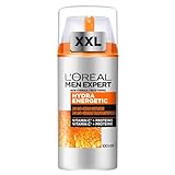 L'Oréal Men Expert Crema Hidratante Anti-Fatiga 24h Hydra Energetic para Hombres, Crema Facial de Uso Diario, Aporta Energía, Formato 100 ml,