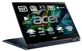Acer Chromebook Spin 513 CP513-1H - Ordenador Portátil 2 en 1 Convertible y Táctil 13.3 Full HD IPS (Qualcomm Snapdragon SC7180, 8GB RAM, 64GB SSD, Adreno 618, Chrome OS), PC Portátil Azul - QWERTY