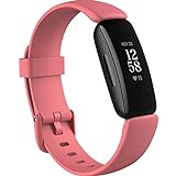 Fitbit Inspire 2 - Pulsera de salud y actividad física con ritmo cardiaco continuo, 1 año del servicio Fitbit Premium incluido y 10 días de batería, Rosa pomelo